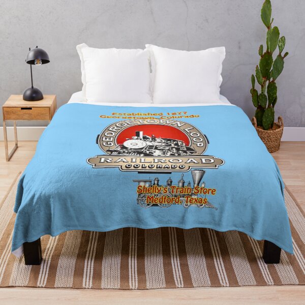 Item preview, Train Logo, Georgetown Loop RR, Shelly's Train Store, Vintage, Classic, Collectible Train Logos, Rail & Railroad Logos, train stickers, magnets, t-shirts, posters and more designed and sold by MoreEZUSA-Here.
