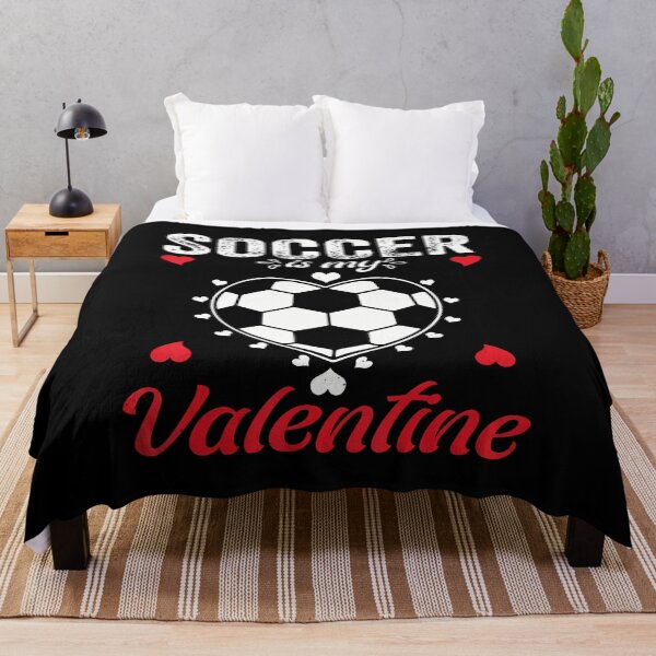 Item preview, Soccer Is My Valentine Heart Baby Boys Men n Youth designed and sold by ConnieDora.
