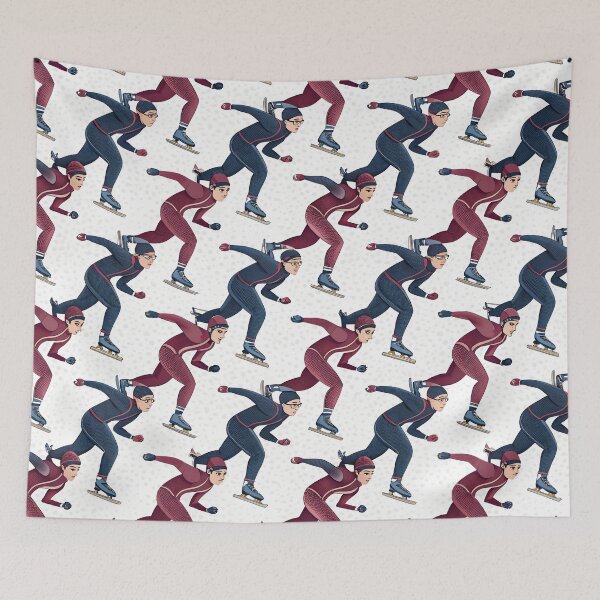 Item preview, Winter Sports Speed Skating designed and sold by justrachna.