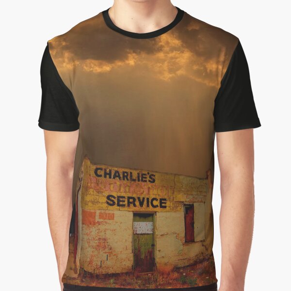 Charlie's Radiator Service, Milan, New Mexico Graphic T-Shirt