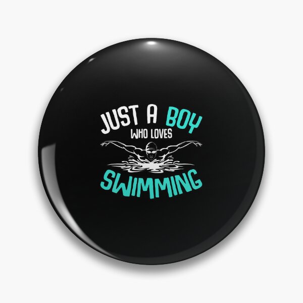 Item preview, Just A Boy Who Loves Swimming Swimmers designed and sold by KarlaLeanne.