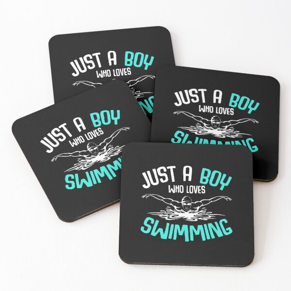 Item preview, Just A Boy Who Loves Swimming Swimmers designed and sold by KarlaLeanne.