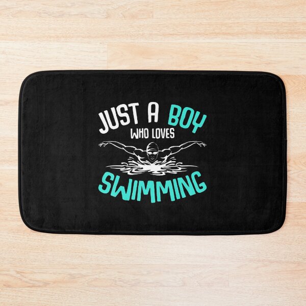 Item preview, Just A Boy Who Loves Swimming Swimmers designed and sold by KarlaLeanne.