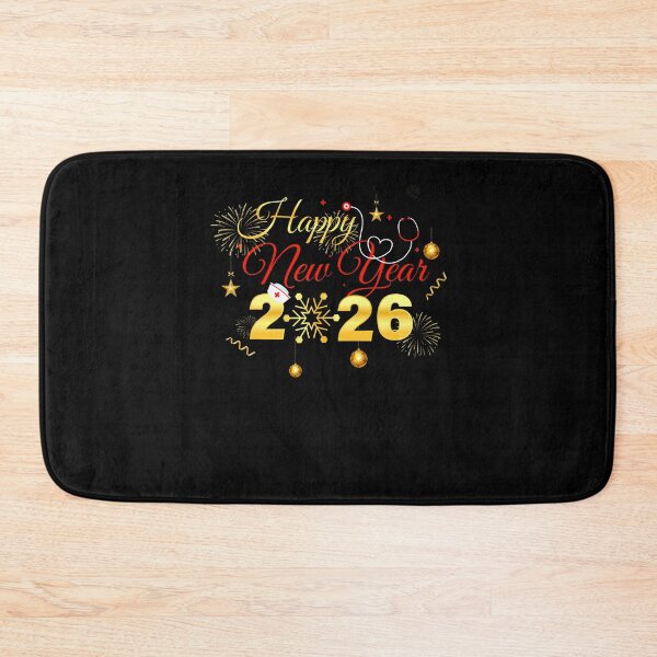 Item preview, Happy New Year 2026 Fireworks Nurse Stethoscope Nye Party designed and sold by ConnieDora.