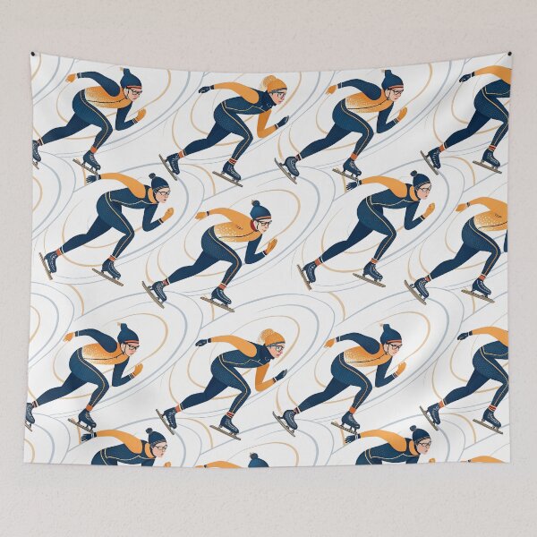 Item preview, Winter Sports Speed Skating designed and sold by justrachna.
