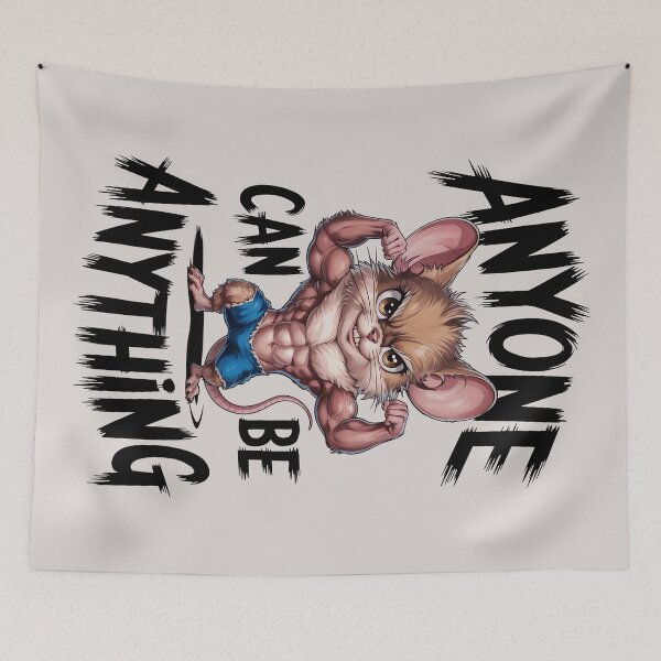Item preview, Mouse Bodybuilder - Anyone Can Be Anything, Strength Mindset designed and sold by SolaoLab.