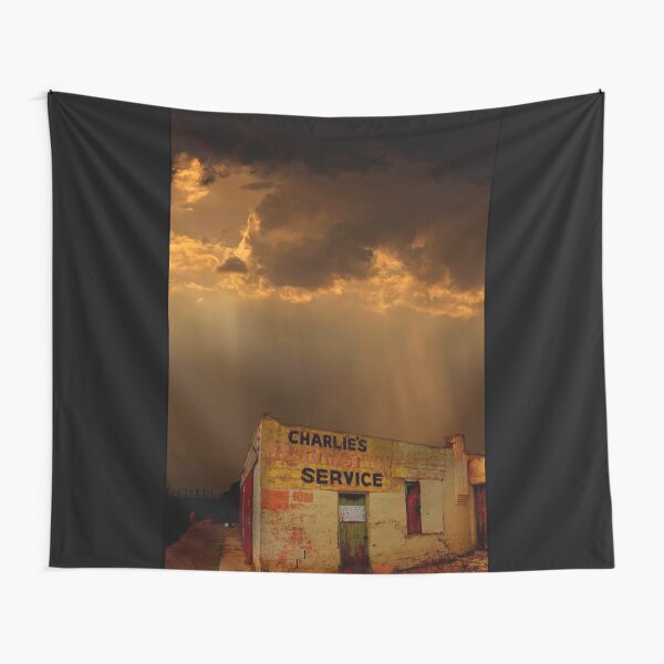 Charlie's Radiator Service, Milan, New Mexico Tapestry