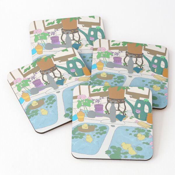 Item preview, Splashing ducks designed and sold by artistjaime.