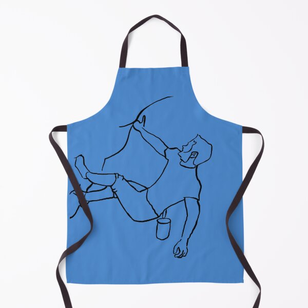 Item preview, Climber man (blue) designed and sold by ArtbyElina.