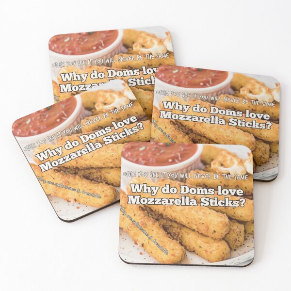 Item preview, Doms Love Mozzarella Sticks (Humor) designed and sold by MillieLissow.