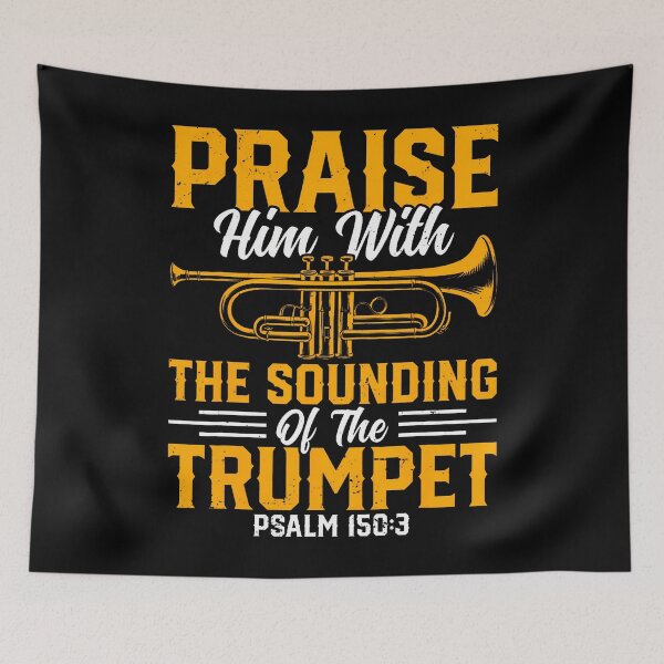 Item preview, Trumpet Player - Praise Him With The Sounding Of The Trumpet designed and sold by SelmaBonnie.