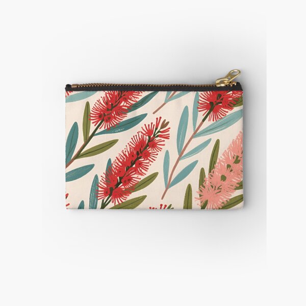 Item preview, Modern Bottlebrush Pattern — Aussie Red Wildflower designed and sold by TroyTheTerrific.