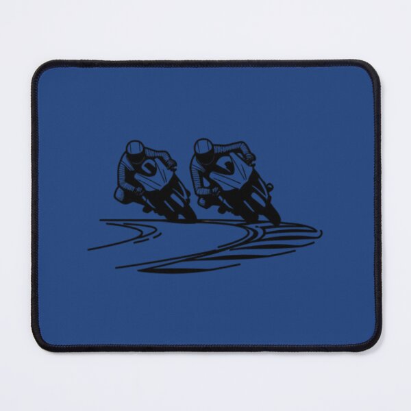 Item preview, Two motorbike riders turning in a race curve_19 designed and sold by Aariq.
