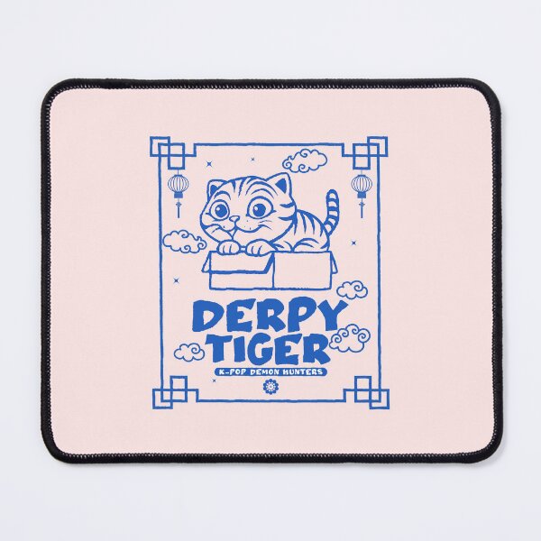 Item preview, Derpy blue tiger vintage designed and sold by delllsdesigns.