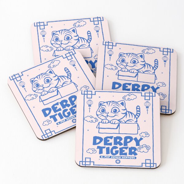 Item preview, Derpy blue tiger vintage designed and sold by delllsdesigns.