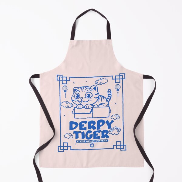 Item preview, Derpy blue tiger vintage designed and sold by delllsdesigns.
