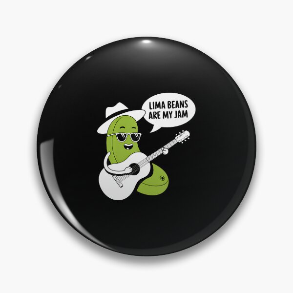 Item preview, Lima Beans Are My Jam Food Lover Vegetable Vegetarian Vegan designed and sold by SelmaBonnie.