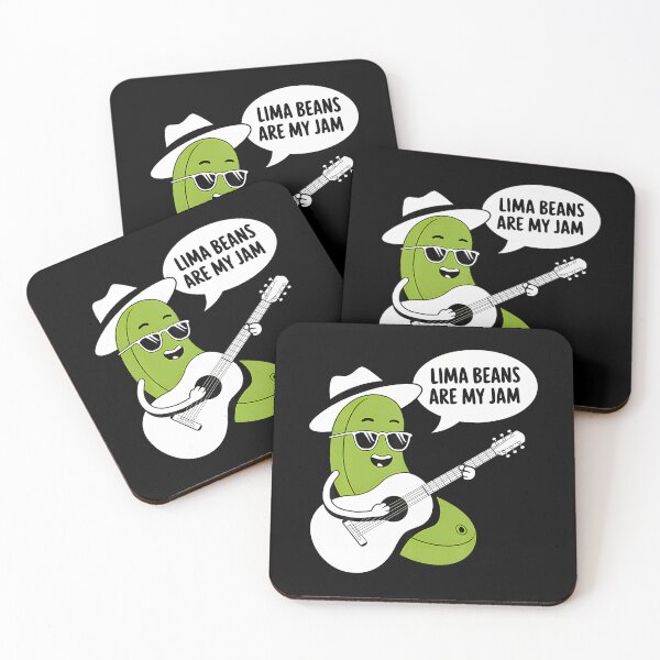 Item preview, Lima Beans Are My Jam Food Lover Vegetable Vegetarian Vegan designed and sold by SelmaBonnie.