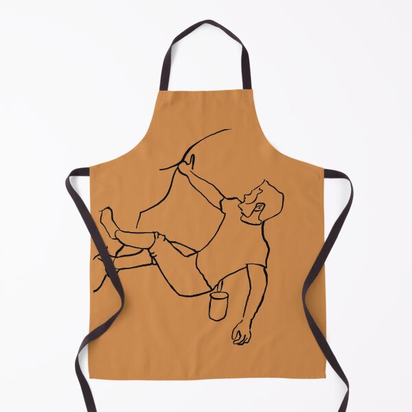 Item preview, Climber man (orange) designed and sold by ArtbyElina.