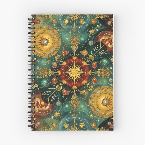 Item preview, Adornos navideños celestiales: lujoso diseño navideño con estrellas doradas designed and sold by Amplify-n-Co.