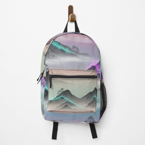 Item preview, Neon Echo Mountains designed and sold by Kaleidoscope Print.