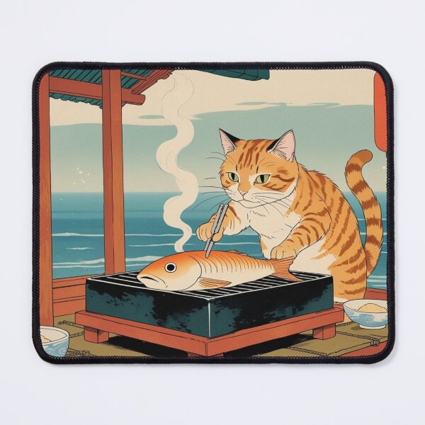 Item preview, Ginger Street Chef Cat – Pure Culinary Instinct designed and sold by LEO'S CREATURE れおずくりーちゃー.