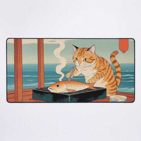 Item preview, Ginger Street Chef Cat – Pure Culinary Instinct designed and sold by LEO'S CREATURE れおずくりーちゃー.