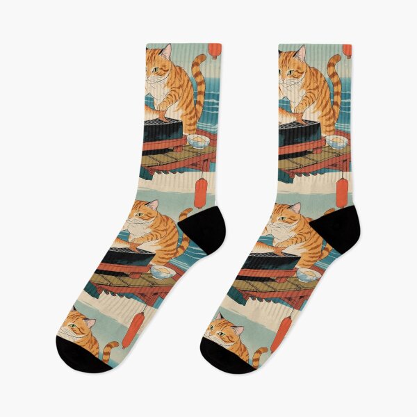 Item preview, Ginger Street Chef Cat – Pure Culinary Instinct designed and sold by LEO'S CREATURE　れおずくりーちゃー.