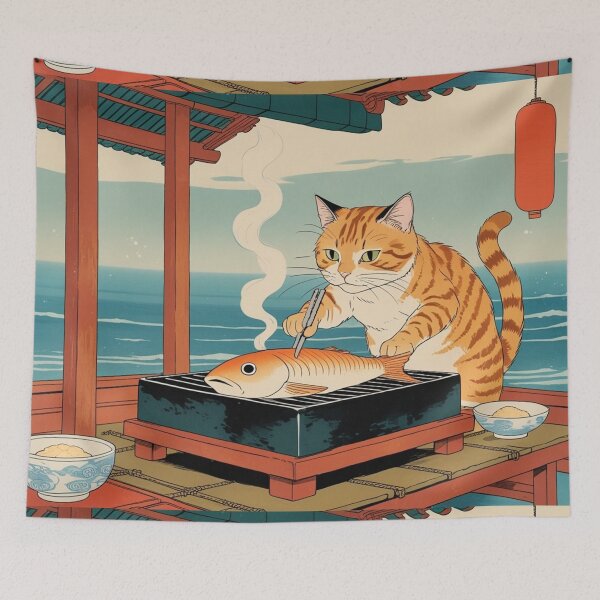 Item preview, Ginger Street Chef Cat – Pure Culinary Instinct designed and sold by LEO'S CREATURE　れおずくりーちゃー.