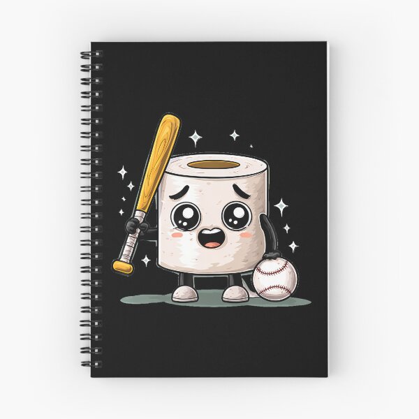 Item preview, Funny Toilet Paper Look With Baseball Bat designed and sold by SelmaBonnie.