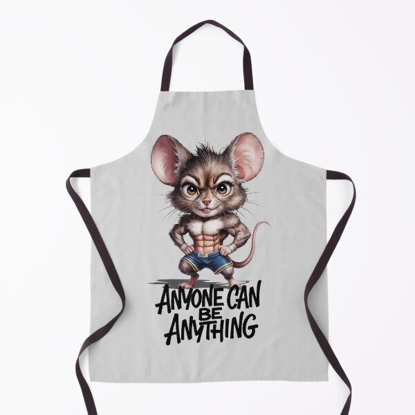 Item preview, Mouse Bodybuilder - Anyone Can Be Anything, Athlete Motivation designed and sold by SolaoLab.