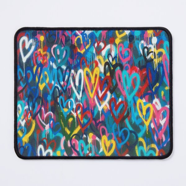 Item preview, Love Hearts Graffiti Banksy designed and sold by onjami.