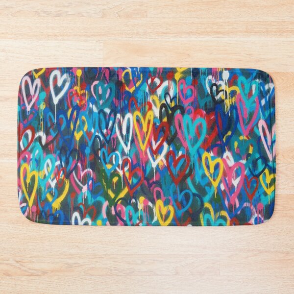 Item preview, Love Hearts Graffiti Banksy designed and sold by onjami.