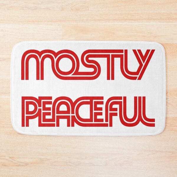 Item preview, Mostly Peaceful designed and sold by SOVLLESS.