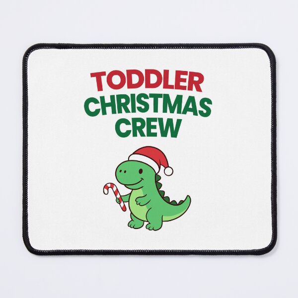 Item preview, Toddler Christmas Crew Dinosaur – Cute Santa Dino Holiday Shirt designed and sold by Kewessthetic.