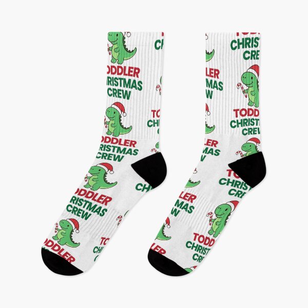 Artikelvorschau, Weihnachts-Dinosaurier-Shirt für Kleinkinder – Niedliches Weihnachtsmann-Dino-Weihnachtsshirt entworfen und verkauft von Kewessthetic.