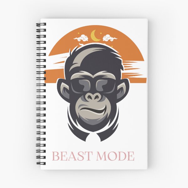 Item preview, Cool Monkey – Beast Mode T-Shirt designed and sold by AyaCorner.