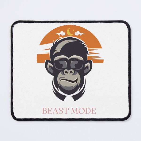Item preview, Cool Monkey – Beast Mode T-Shirt designed and sold by AyaCorner.