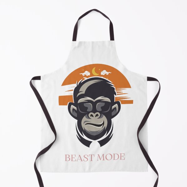 Item preview, Cool Monkey – Beast Mode T-Shirt designed and sold by AyaCorner.