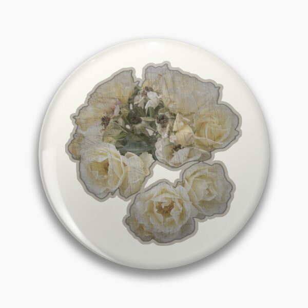 Item preview, vintage yellow roses designed and sold by meuliasshop.