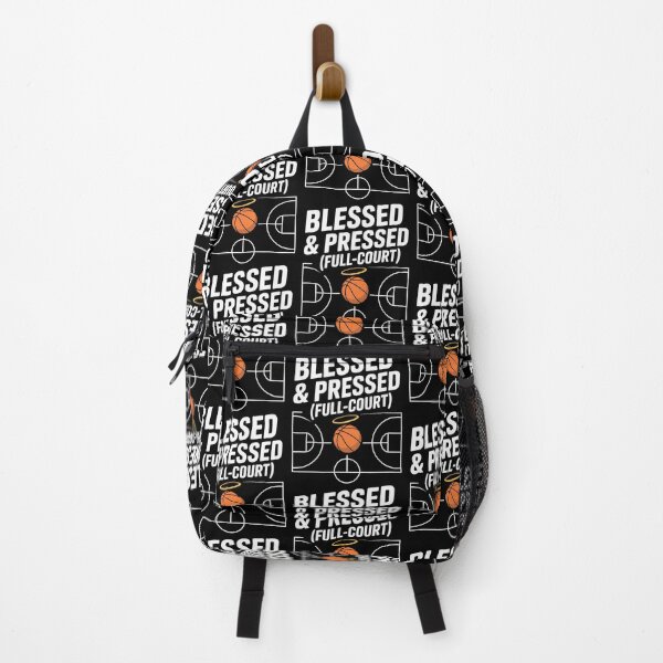 Item preview, Blessed And Pressed Full Court Basketball Faith designed and sold by PatriciaKelsey.