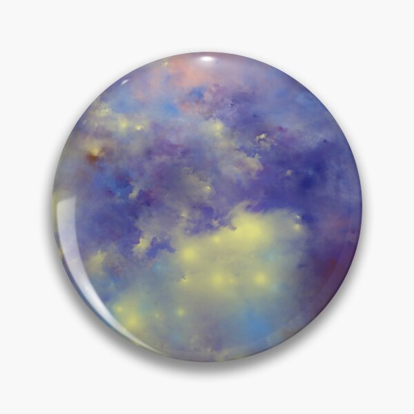 Item preview, Purple, Blue, Maroon and Light Yellow Nebula with Hints of Peach Hues by ElitebyElise designed and sold by ElitebyElise.