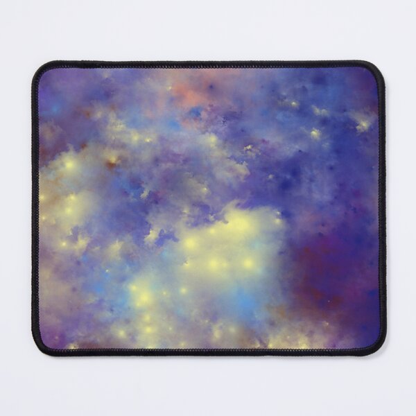 Item preview, Purple, Blue, Maroon and Light Yellow Nebula with Hints of Peach Hues by ElitebyElise designed and sold by ElitebyElise.