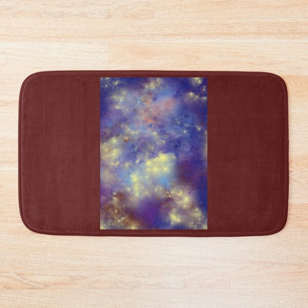 Item preview, Purple, Blue, Maroon and Light Yellow Nebula with Hints of Peach Hues by ElitebyElise designed and sold by ElitebyElise.