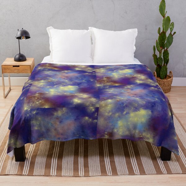 Item preview, Purple, Blue, Maroon and Light Yellow Nebula with Hints of Peach Hues by ElitebyElise designed and sold by ElitebyElise.