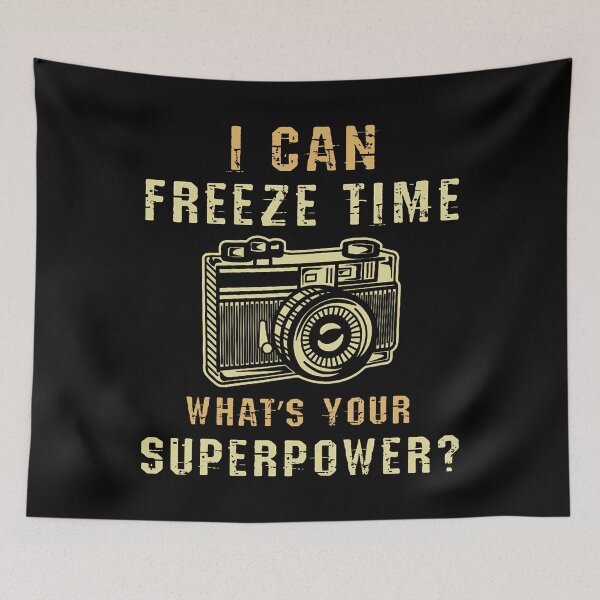 Item preview, Camera Aperture I Can Freeze Time Image Photography designed and sold by ChantelNicole.