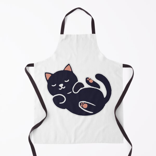 Item preview, Black Sleeping Cat 02 designed and sold by Kitteh Says Boo.