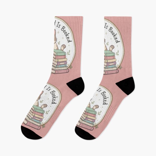 Item preview, My Weekend Is Booked: Cute Cat Reading designed and sold by MartinxMarie.