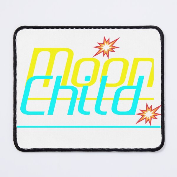 Item preview, Stay Wild Moon Child – Neon Celestial Typography Design  designed and sold by Faali950.