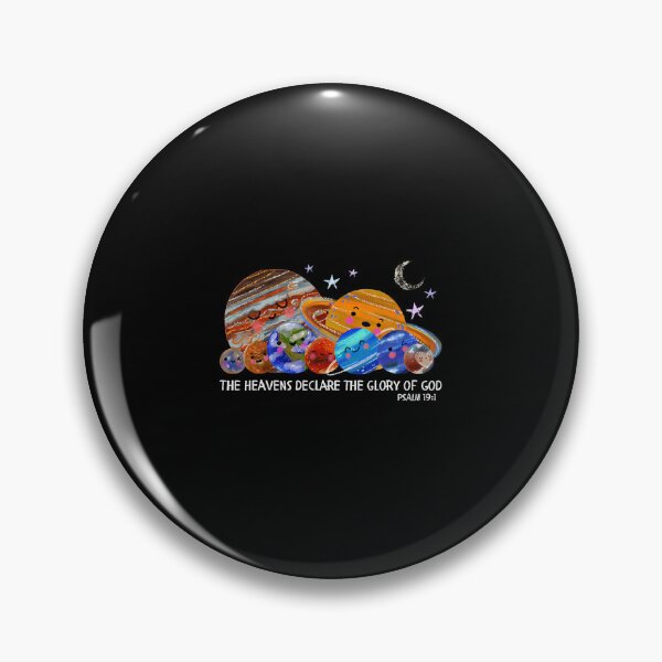 Item preview, The Heavens Declare The Glory Space Planets Jesus Christian designed and sold by JosephineEdith1.